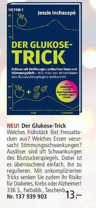 Weltbild Dder glukose-trick Angebot