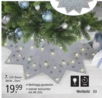 Weltbild Led-baumdecke „stars“ Angebot