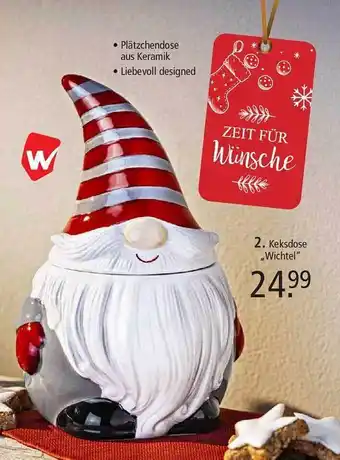 Weltbild Keksdose „wichtel“ Angebot