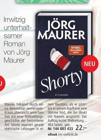 Weltbild Jörg maurer shorty Angebot