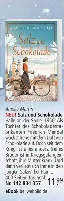 Weltbild Amelia martin salz und schokolade Angebot