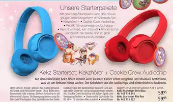 Weltbild Kekz starterset: kekzhörer + cookie crew audiochip Angebot