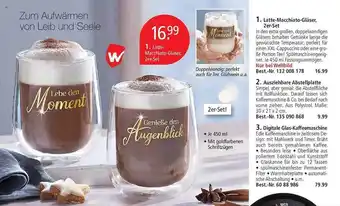 Weltbild Latte-macchiato-gläser, 2er-set Angebot