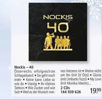 Weltbild Nockis - 40 Angebot