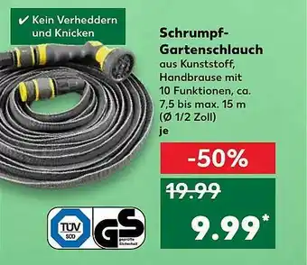 Kaufland Schrumpf-gartenschlauch Angebot