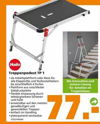 Globus Baumarkt Hailo treppenpodest tp1 Angebot