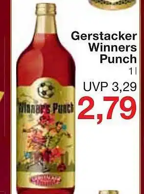 Jawoll Gerstacker winners punch Angebot