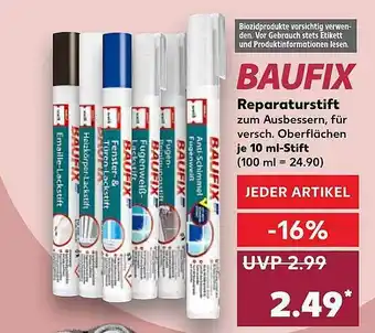 Kaufland Baufix Reparaturstift Angebot