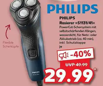 Kaufland Philips Rasierer „s1131.41” Angebot