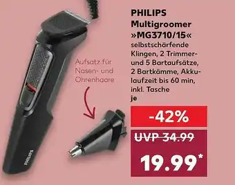 Kaufland Philps Multigroomer „mg3710.15” Angebot