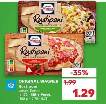 Kaufland Original Wagner Rustipani Angebot