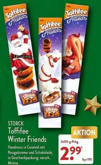 Aldi Nord Storck toffifee winter friends Angebot