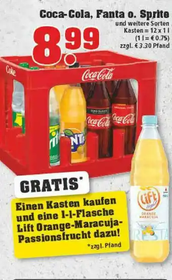 Marktkauf Coca-cola Fanta O Sprite Angebot