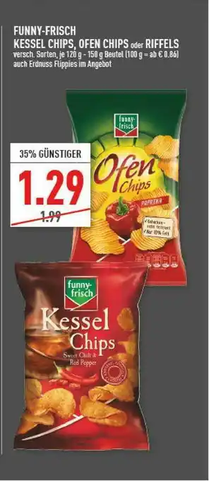 Marktkauf Funny-frisch Kessel Chips Ofen Chips Oder Riffels Angebot