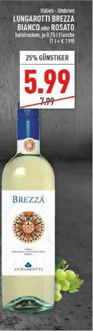 Marktkauf Italien - Umbrien Lungarotti Brezza Bianco Oder Rosato Angebot