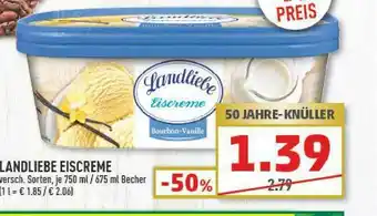 Marktkauf Landliebe Eiscreme Angebot