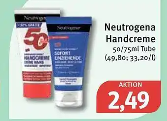 Feneberg Neutrogena handcreme Angebot