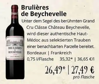 FrischeParadies Brulières de beychevelle Angebot