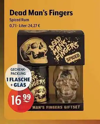 Getränke Hoffmann Dead man's fingers Angebot