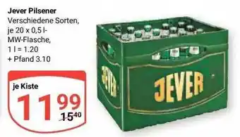 Globus Jever pilsener Angebot