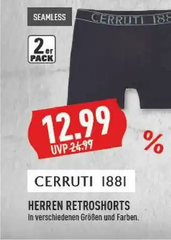 Marktkauf Cerruti 1881 Herren Retroshorts Angebot