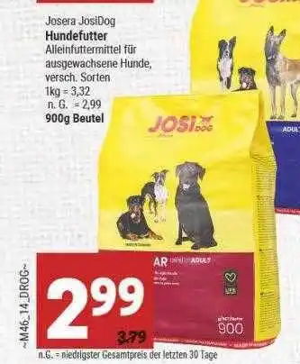 Marktkauf Josera josidog hundefutter Angebot