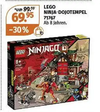 Müller Lego ninjago ninja-dojotempel 71767 Angebot