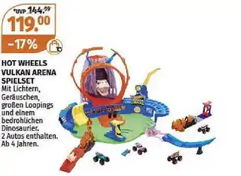 Müller Hot wheels vulkan arena spielset Angebot