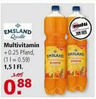 Multi Markt Emsland Quelle Multivitamin Angebot