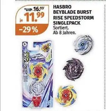 Müller Hasbro beyblade burst rise speedstorm singlepack Angebot