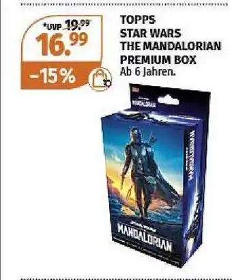 Müller Topps star wars the mandalorian premium box Angebot