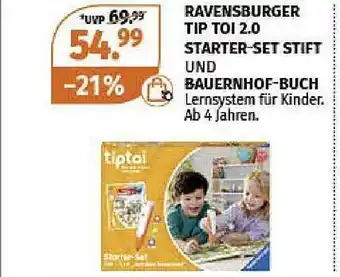 Müller Ravensburger tip toi 2.0 starter-set stift bauernhof-buch Angebot