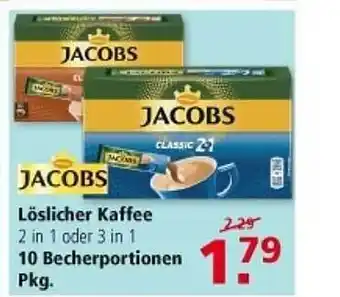 Multi Markt Jacobs löslicher kaffee Angebot