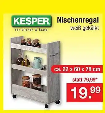 Zimmermann Kesper nischenregal Angebot