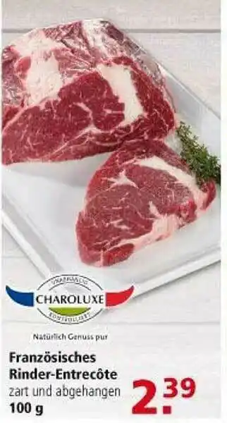 Multi Markt Charoluxe Französisches Rinder-entrecôte Angebot