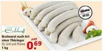 Multi Markt Eckhoff Bratwurst Nach Art Einer Thüringer Angebot