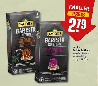 REWE Kaufpark Jacobs barista editions Angebot