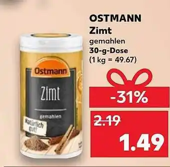 Kaufland Ostmann zimt Angebot