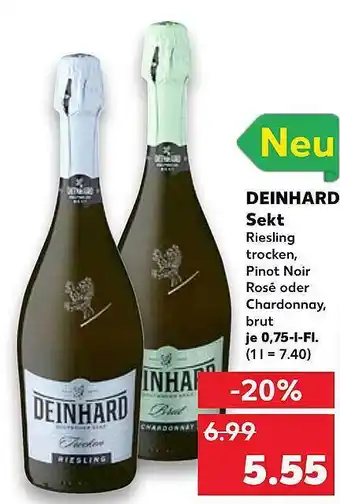 Kaufland Deinhard sekt Angebot