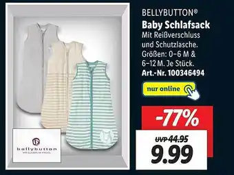 Lidl Bellybutton baby schlafsack Angebot