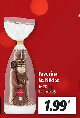 Lidl Favorina st niklas Angebot