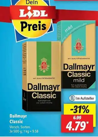 Lidl Dallmayr classic Angebot