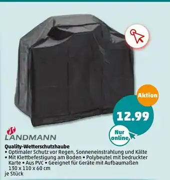 PENNY Landmann Quality-wetterschutzhaube Angebot