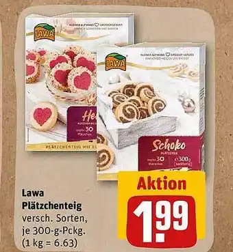 REWE Lawa plätzchenteig Angebot