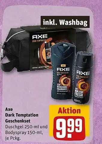 REWE Axe dark temptation geschenkset Angebot