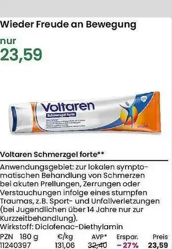 REWE Voltaren schmerzgel forte Angebot