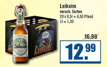 Zisch Leikeim verschiedene sorten Angebot