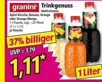 Norma Granini trinkgenuss Angebot