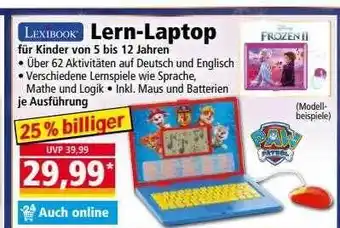 Norma Lexibook lern-laptop Angebot