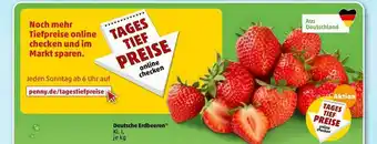 PENNY Deutsche Erdbeeren Angebot